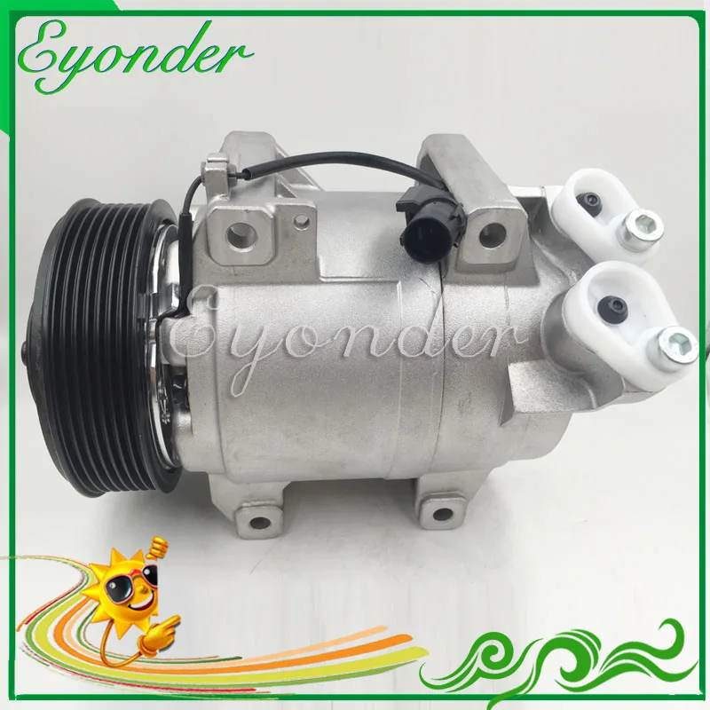 

Auto AC A/C Air Con Conditioning Compressor DKS17D Pulley PV7 for Mitsubishi L200 PAJERO SPORT II 3.5 Flex 4WD MN123624