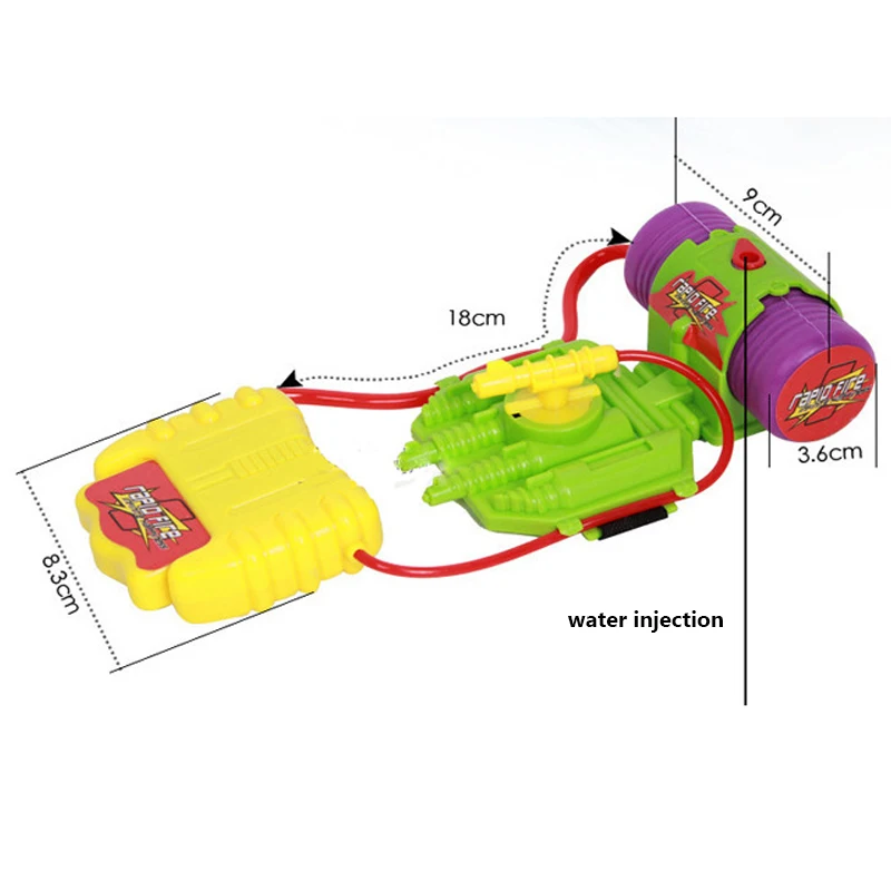 Наручные водяной пистолет 4 м Диапазон Пластик вода бороться пистолет игрушка дождевания Simba бассейн пляж Открытый шутер игрушки для дети