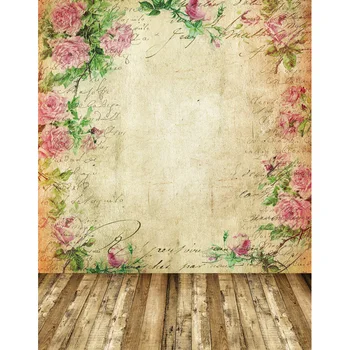 

MEHOFOTO Vinyl Photography Background Love Story Flower Computed Printed Valentine's Day Backdrops for Photo Studio S-2530