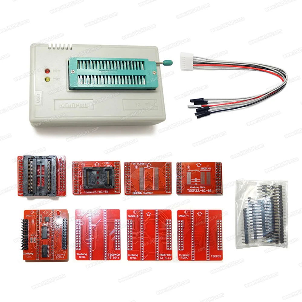 Бесплатная доставка Minipro TL866II PLUS программатор EEPROM поддержка NAND Flash AVR MCU GAL PIC SPI + 25