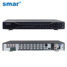Smar16CH 1080P AHD DVR для ip-камеры H.264 Onvfi 16 каналов 1080P AHDH DVR 3g Wifi сигнал тревоги вход поддержка 2 SATA порт HDD Гибридный DVR