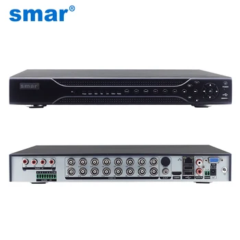 Новый 2015 AHD-H 16-КАНАЛЬНЫЙ 1080 P AHD DVR H.264 Onvfi 16 Канал 1080 P AHDH DVR 3 Г Wi-Fi Тревожный Вход Поддержка 2 SATA Порта HDD Hybrid DVR