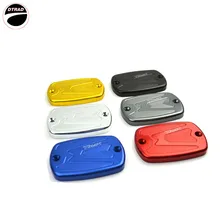Pair Black Color Motorcycle accessories Motorbike Brake Fluid Tank Cap Cover For YAMAHA TMax 500 TMax 530 Six kinds of color