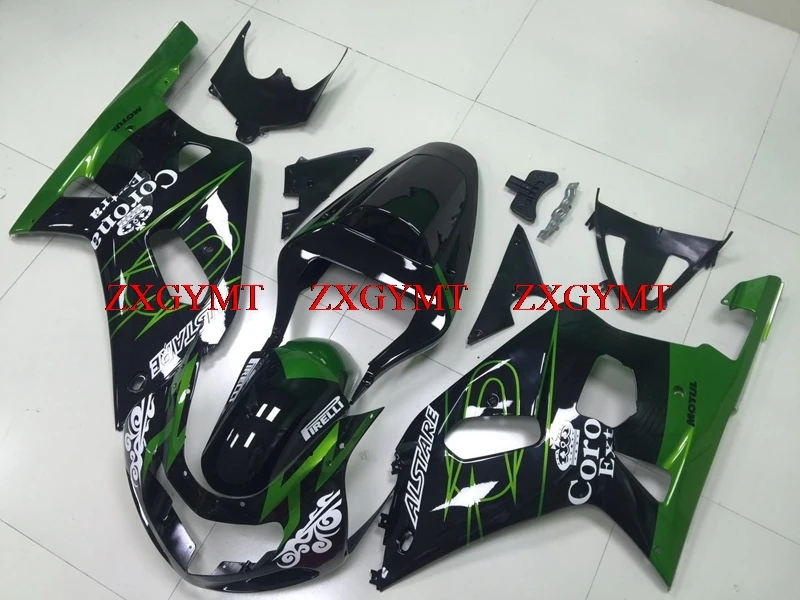 

Fairings for GSX R600 R750 R1000 2000 - 2003 K1-2 Fairing Kits GSX R600 R750 R1000 01 00 Black Blue 2003