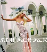 Spezielle Gelegenheit Neue Designer 2016 Mantel Prom Kleider Kristall Schatz Pageant Kleider Für Partei Abendkleid Mit Split
