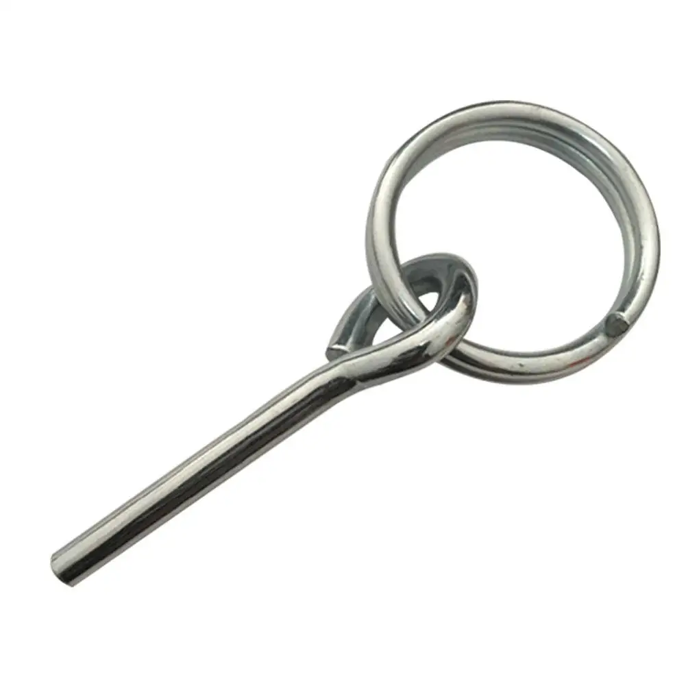 

Mounchain Tent Accessories Awning Tent Poles Rings with one Pin Tent Building Tool Galvanized Ring Outdoor Travel