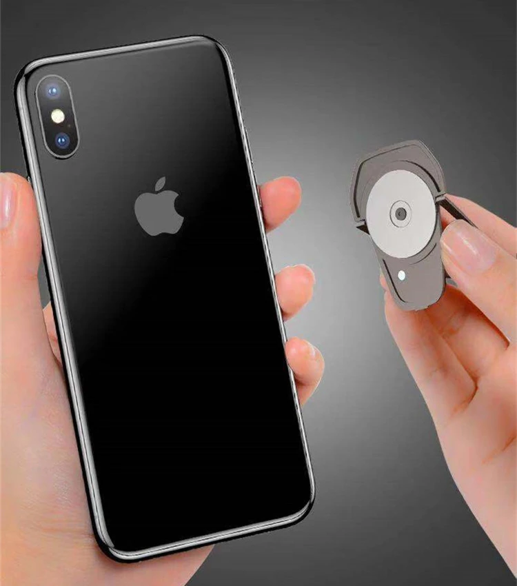 Ультра тонкий палец кольцо держатель для iPhone X 8 7 Plus 6s XS XR держатель подставки для мобильных устройств на палец для мобильного телефона, планшета для iPhone Xiaomi samsung s9