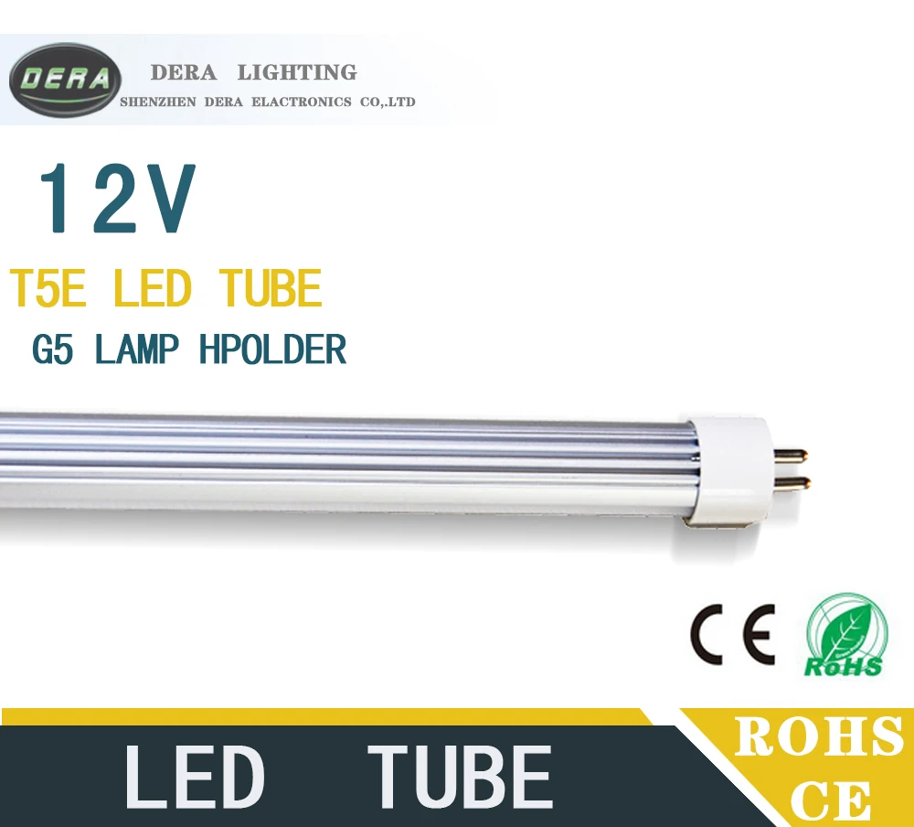 

25pcs T5 LED tube light 1ft 4W G5 DC12V 300mm 330mm built-in driver Fluorescent Replacement Tube Light Bulb 0.3m