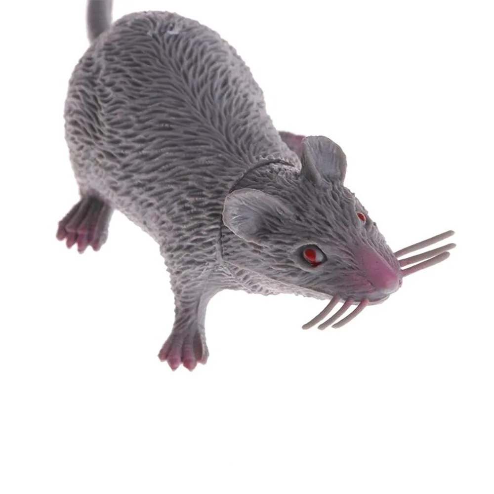 

1 Pcs Tricky Joke Fake Lifelike Mouse Model Prop Halloween Gift Toy Party Christmas Practical Gift for Children