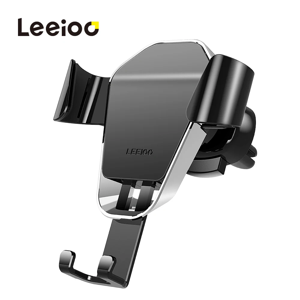 

LEEIOO Car Phone Holder for iPhone 8 X 6 Gravity Air Vent Mount Phone Holder Cell Phone Holder Stand for Samsung S9 S8 Xiaomi