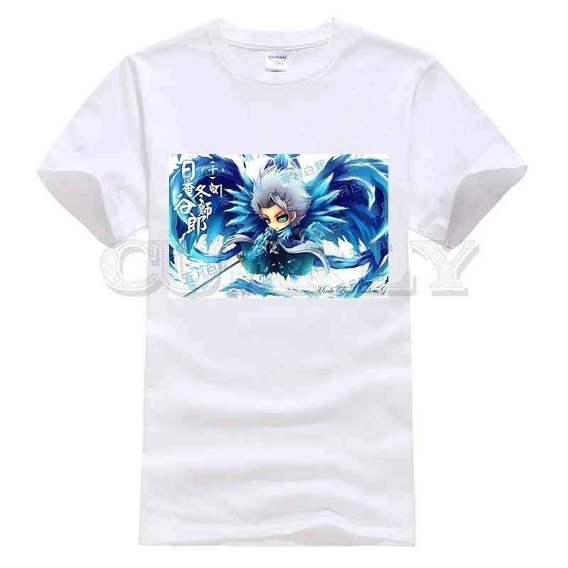 

2019 new T-shirt Short sleeve Kurosaki Ichigo bleach Cool Japan Anime Cartoon Fashion Summer dress men tee street cos play Cozy