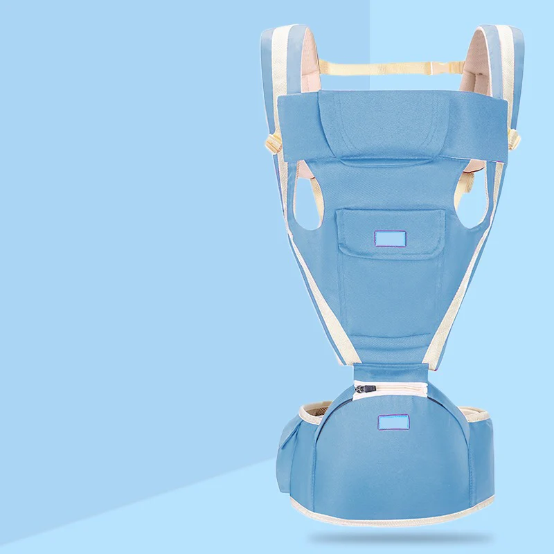 Blue SeckinDogan Детские переноски 0-36 м 20 кг детские слинг обертывание рюкзак хипseat для новорожденных и предотвращения o-типа ног мягкий рюкзак-переноска - Цвет: Blue