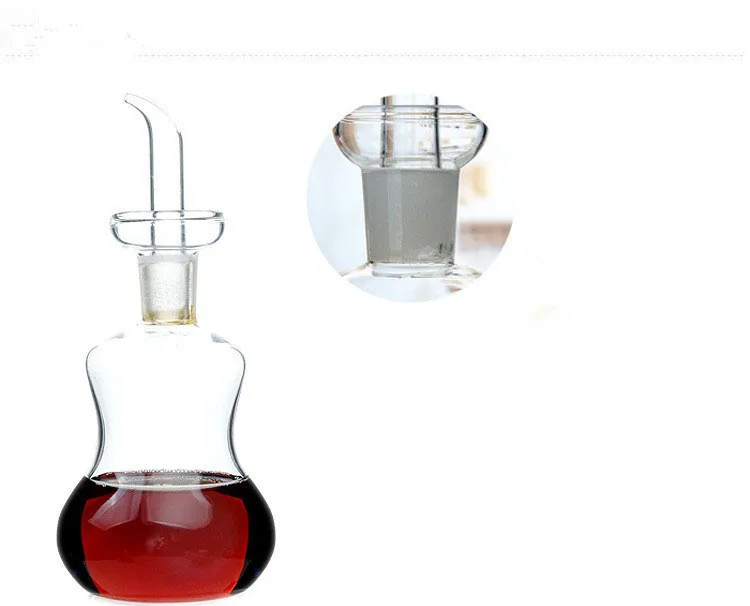 1 шт. высокотемпературная бутылка для приправ масло уксус стеклянная бутылочка стеклянный сосуд для соусов герметичная приправа стеклянная хранение вина Бутылка ок 0355