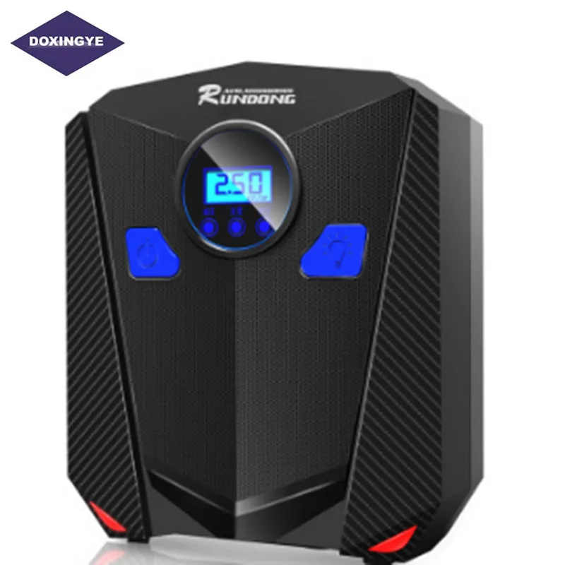 

DOXINGYE DC12V Digital Display Motorcycle Tire Air Pumps Inflatable Pump Electric Air Compressor Fast Inflation For tire