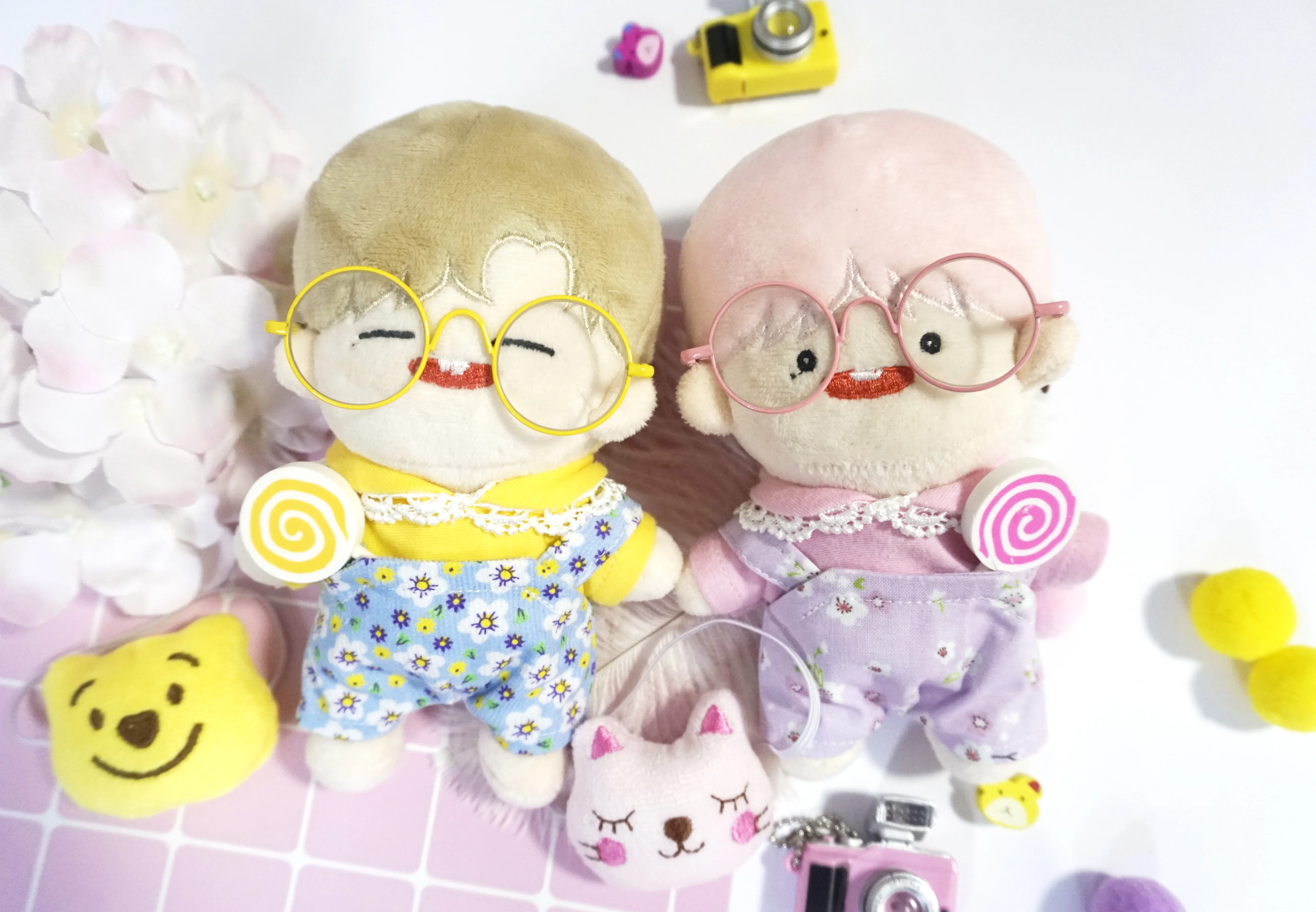 

[MYKPOP]WANNA ONE Printed Rompers for Doll of 15cm KPOP Fans Collection SA18092805