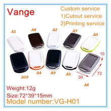 5 шт./лот, красочный чехол IP54, ABS пластик, сделай сам, портативный корпус для портативного устройства 72*39*15 мм