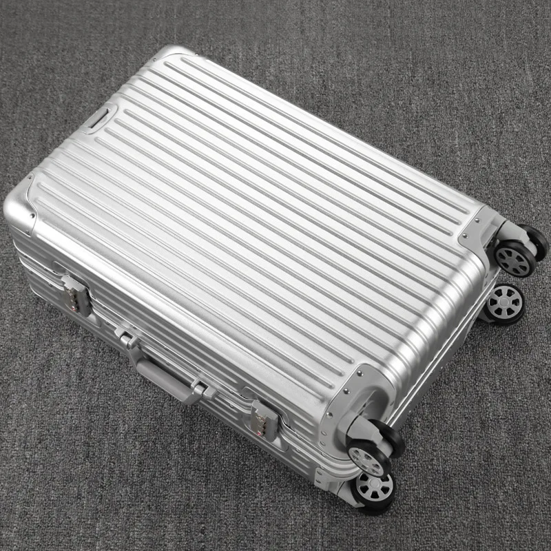 20 ''24'' 29 ''Алюминиевый Чемодан чемодан дорожная тележка Rolling Spinner Hardsider Carry On чемодан Cabin Case
