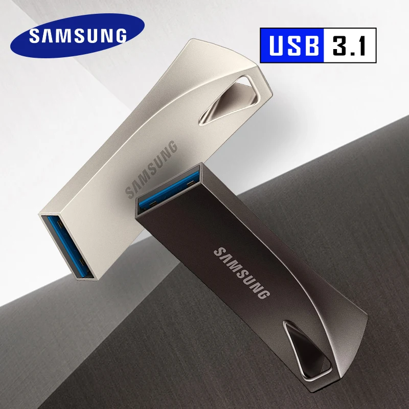 SAMSUNG флэш-накопитель USB 32G 64G 128G 256G USB 3,1 Металлический Мини-накопитель Флешка карта памяти устройство для хранения U диск