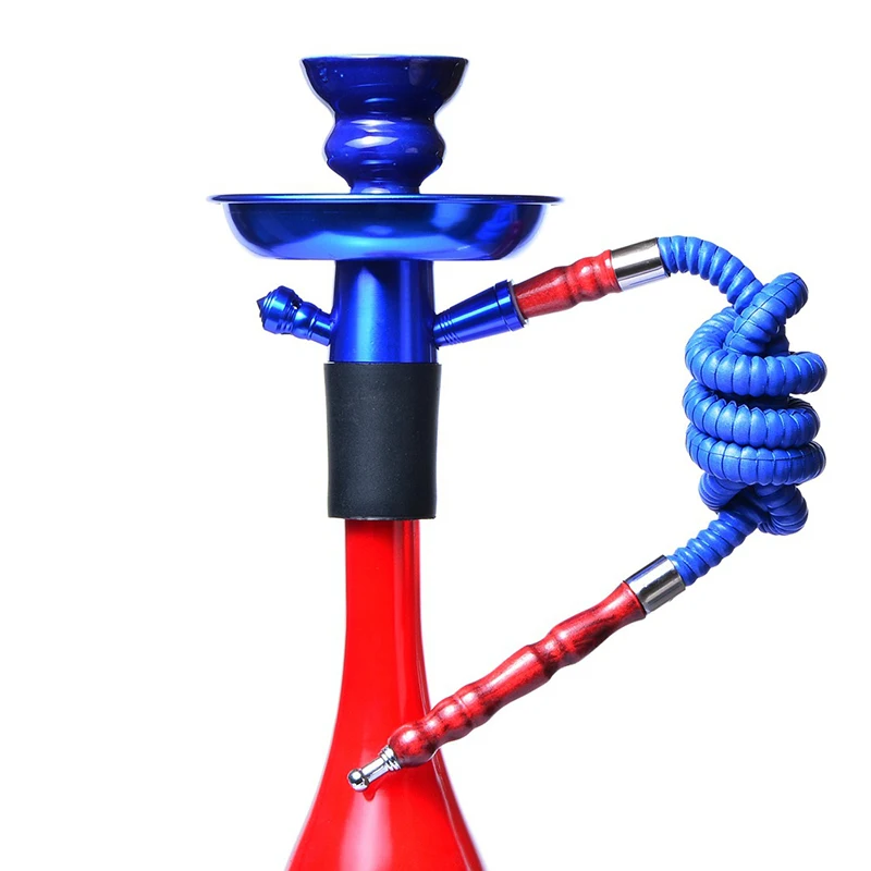 

QMJHVX New 2019Arabian Hookah Set Outdoor Portable Hookah shisha Hookah Stem Portable Shisha Set Chicha Narguile Accessories