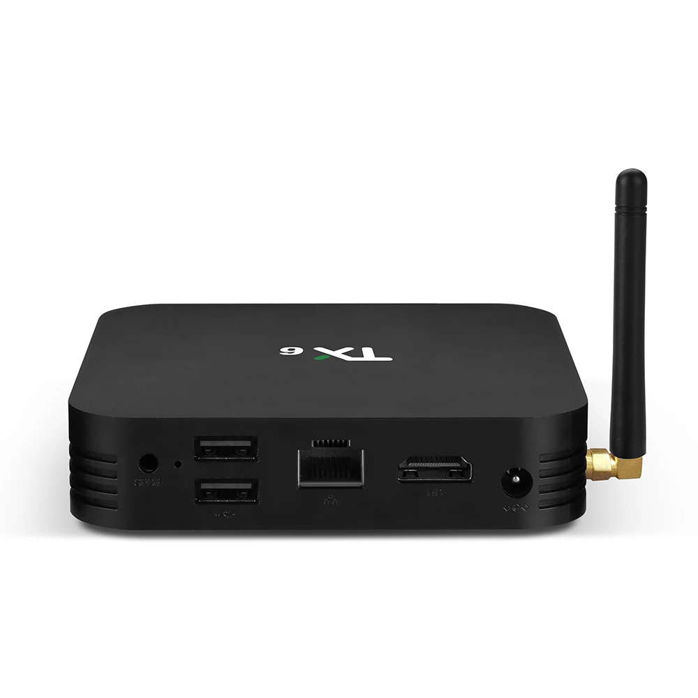 TX6 Android ТВ Box с Allwinner H6 Процессор 4 ядра Android 7,1 Встроенный Wi-Fi 2,4G + 5G BT4.1 USB3.0 Оперативная память 4 Гб Встроенная память 32 ГБ