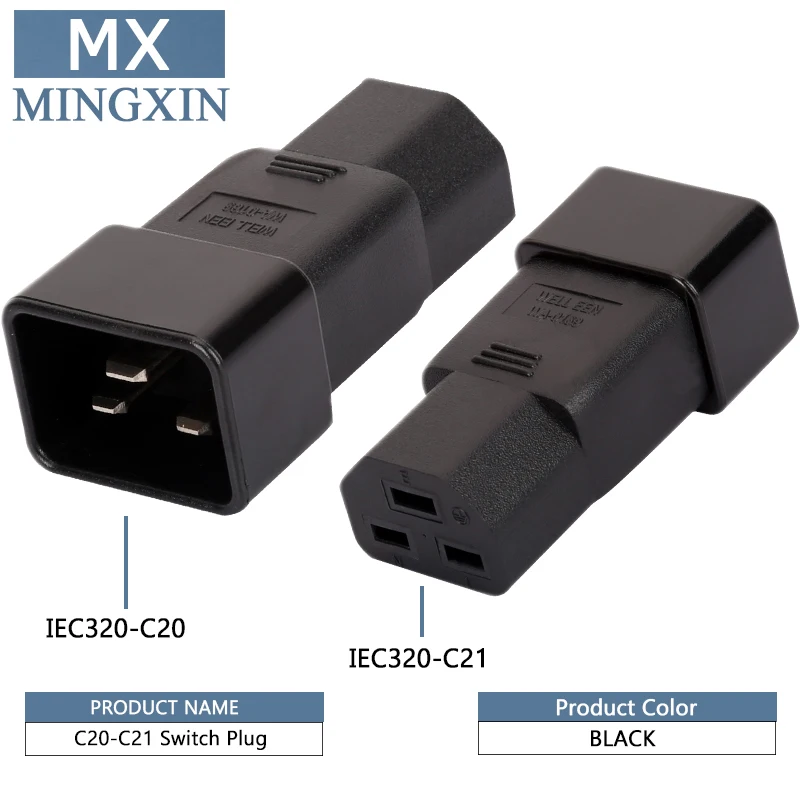 Iec320-c20 A Dual Iec 320 C21 Socket Cable De Alimentación Iec320-c20 A Dual Iec 320 C21 Socket Cable De Alimentación