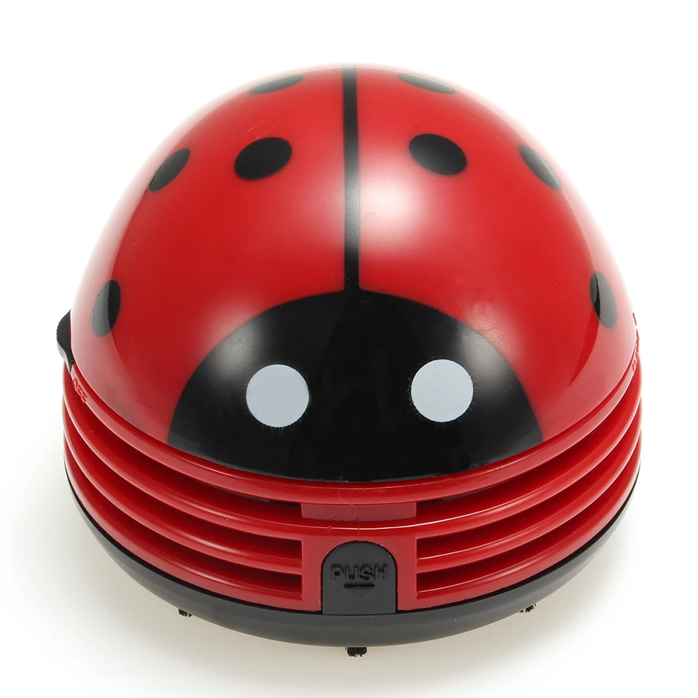 

Mini Ladybug Desktop Coffee Table Vacuum Cleaner Dust Collector for Home Office
