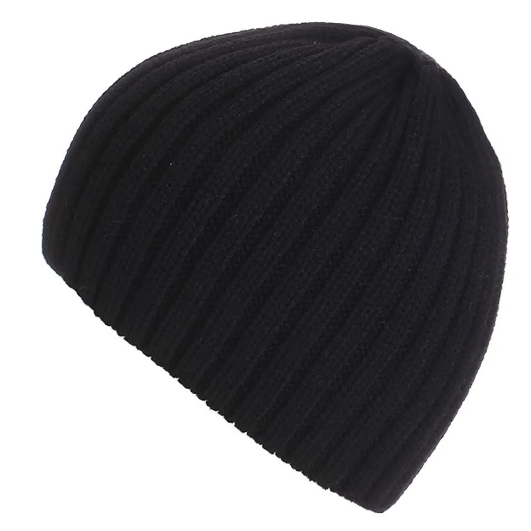 

2017 Top Fashion Adult Solid Winter Hat New Unisex Couple Knitting Hat Crochet Warmed Winter Beanie Outdoor Casual Cap