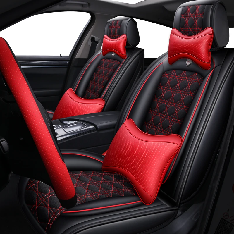 (Front+Rear)automobiles Leather&Flax car seat cover For lexus nx rx 200 300 350 460 470 480 570 580 es300h 2017 2016 2015 2014