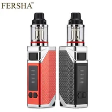 FERSHA 80W Super smoke electronic cigarette Hookah vape kit 2200 mAh battery mod 2.8ml airflow adjustable atomizer Hookah vaper FERSHA 80W Super smoke electronic cigarette Hookah vape kit 2200 mAh battery mod 2.8ml airflow adjustable atomizer Hookah vaper