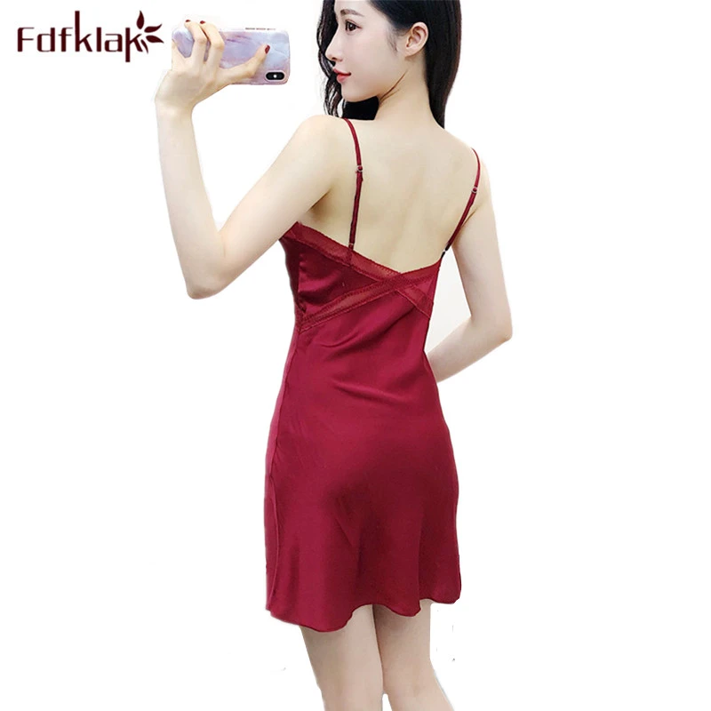 hot short nighty dress