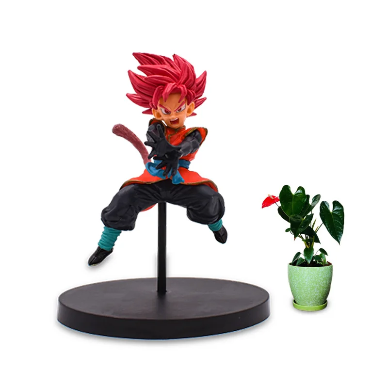 2 pcs/lot Anime Dragon Ball Super Heroes Son Goku Gohan PVC Action Figure Doll Collectible Model Toy Christmas Gift For Children