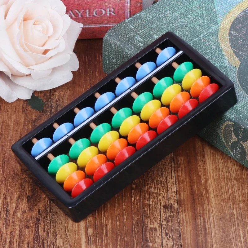 HBB красочные Abacus арифметические счеты соробан Математика вычисления инструменты обучающая игрушка