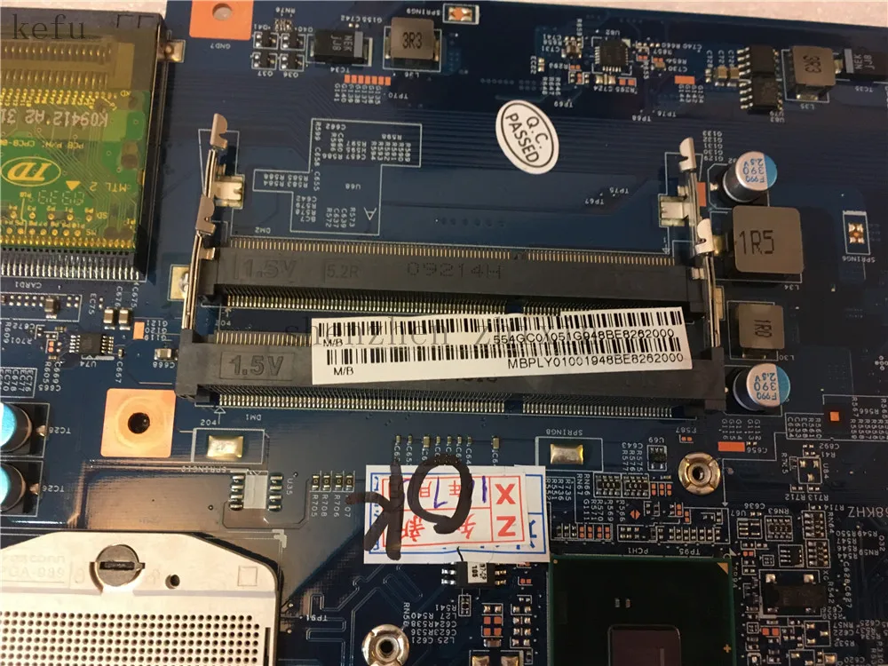 Материнская плата для ноутбука Acer Aspire 7740 7740G 48.4GC01.011 MBPLY01001 материнская HM55 хорошо