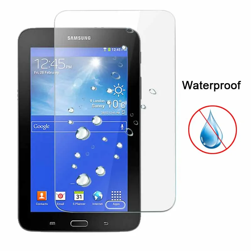 Для Samsung Galaxy TAB 3 Lite T113 7," TAB Взрывозащищенная эластичная нанопленка Водонепроницаемая пластиковая защитная пленка для экрана