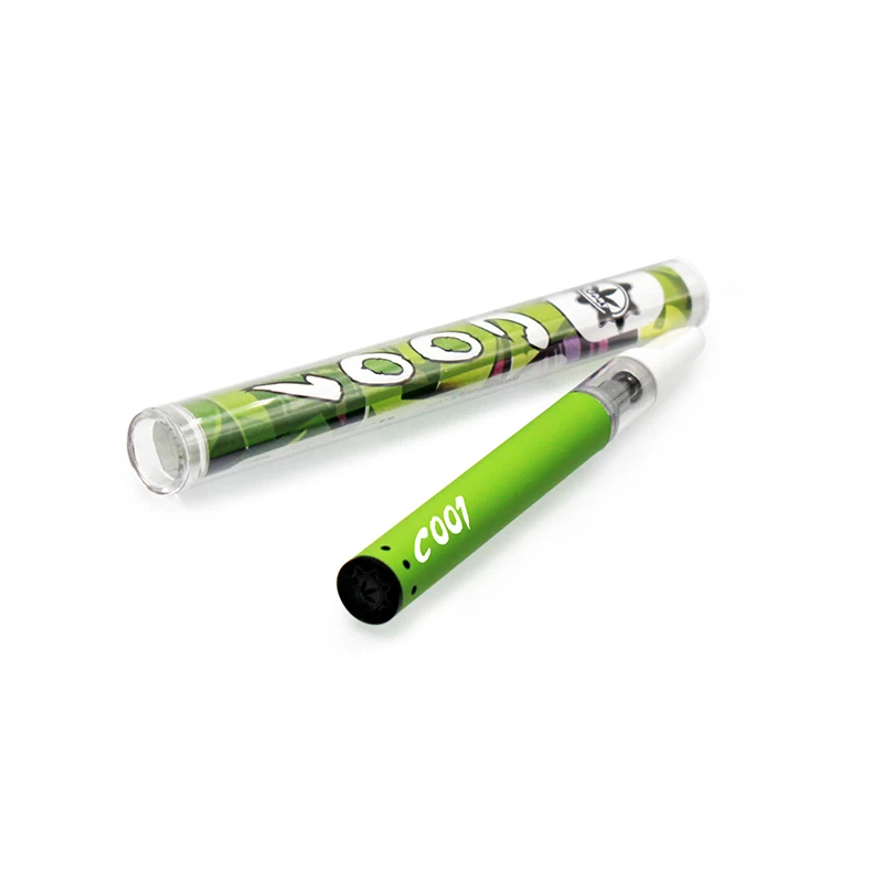 КБР одноразовая ручка для масла стартовый набор электронных сигарет 240 мАч батарея керамическая катушка и капельный наконечник толстый масляный картридж бак испаритель