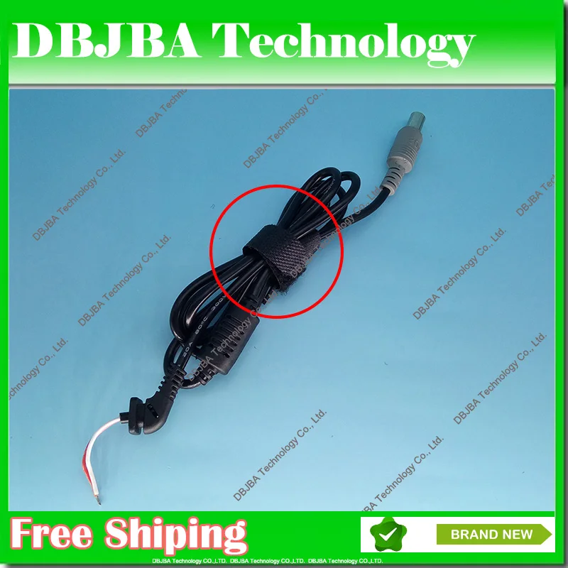 Power cable laptop adapter with 7.9mm*5.5mm Cylinder needle plug for Lenovo ThinkPad T400 T500 charge dc display port cord | Компьютеры и