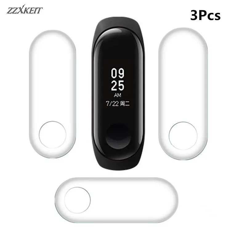 

3Pcs Screen Protector Film For Xiaomi Mi Band 3 Smart Wristband Bracelet Screen Protector Film Not Tempered Glass