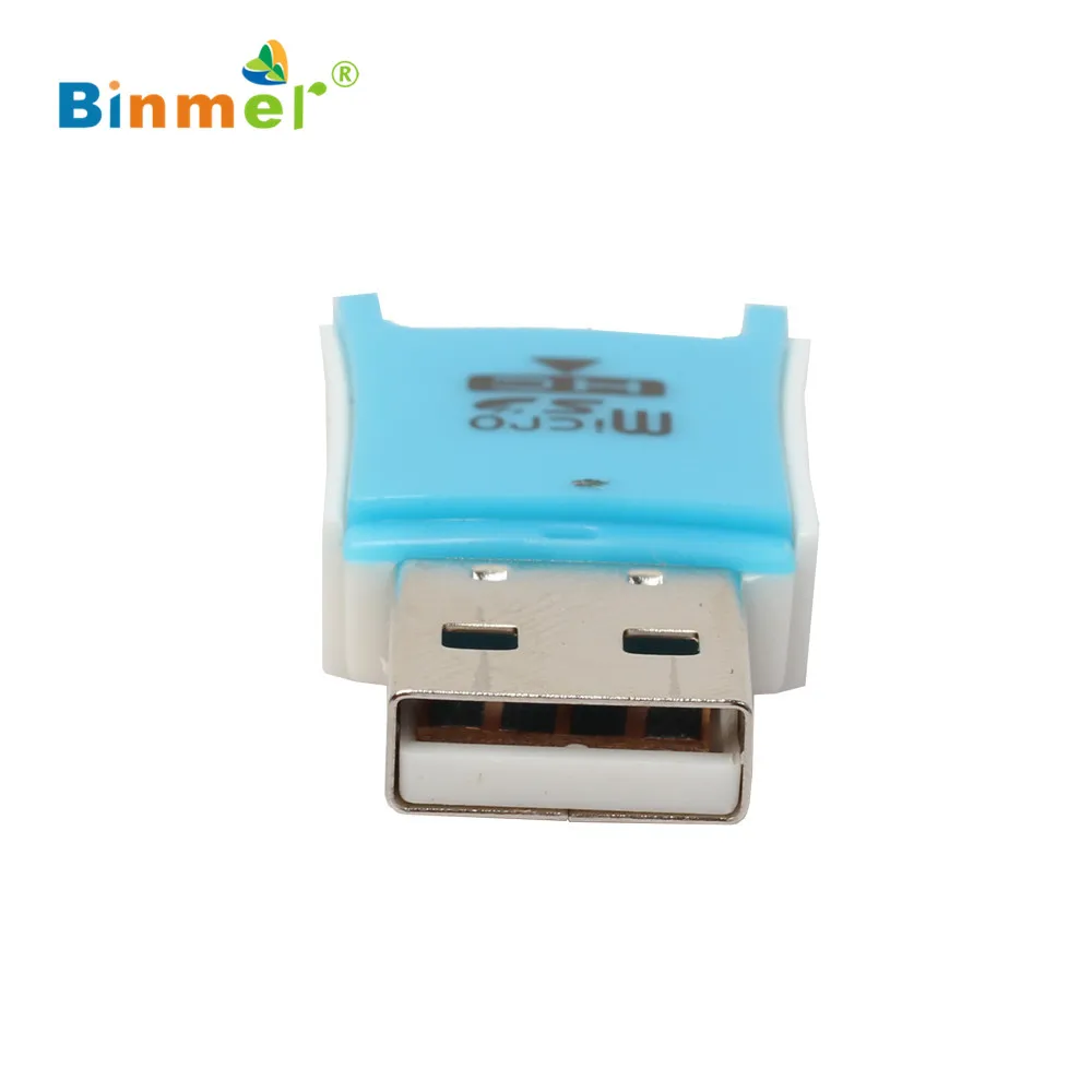 ECOSIN2 кард-ридер высокоскоростной мини USB 2,0 Micro SD TF T-Flash кард-ридер адаптер April11