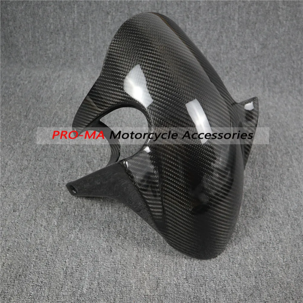Переднее крыло мотоцикла из углеродного волокна для Aprilia RSV4 2009 + Tuono V4 2011 Twill