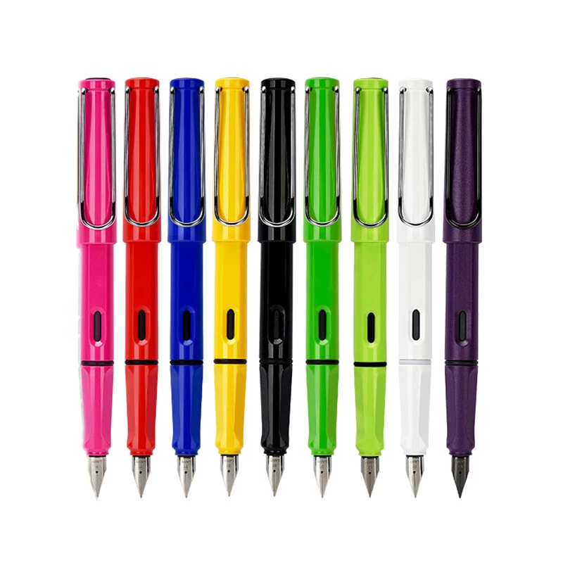 Fountain Pen 0.5mm Nib Calligraphy Gift Pen Student School Office Supplies Wholesale Colored Pen Multifunction Ink Pen Fresh