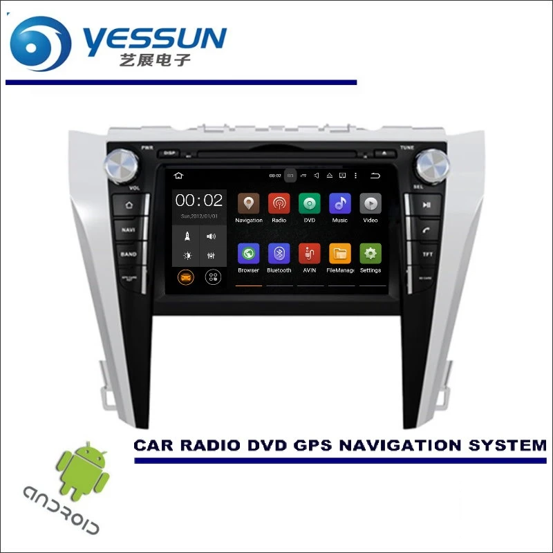 

YESSUN For Toyota camry 2015~2017 CD DVD GPS Player Navi Radio Stereo HD Screen Car Multimedia Navigation Wince/ Android System