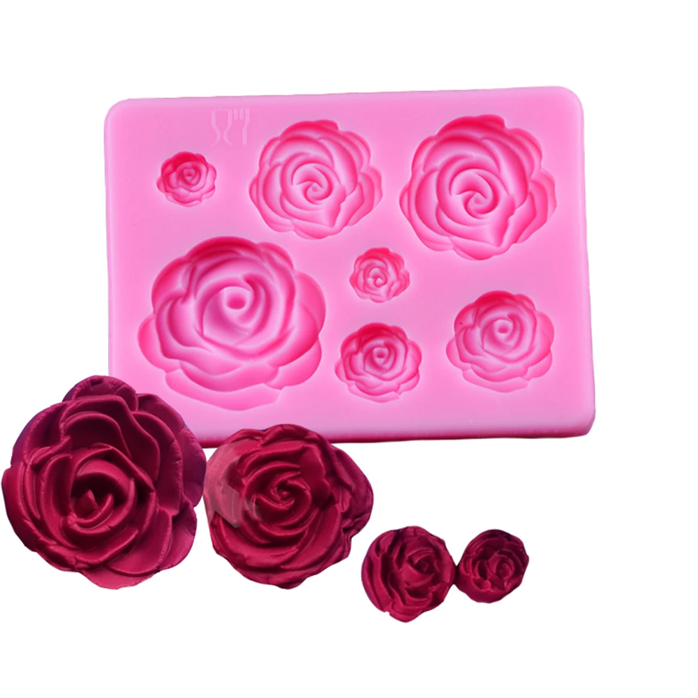 3D-Silicone-Mold-Rose-Flower-Sugarcraft-silicone-mold-fondant-mold-cake-decorating-tools-chocolate-gumpaste-mold (2)