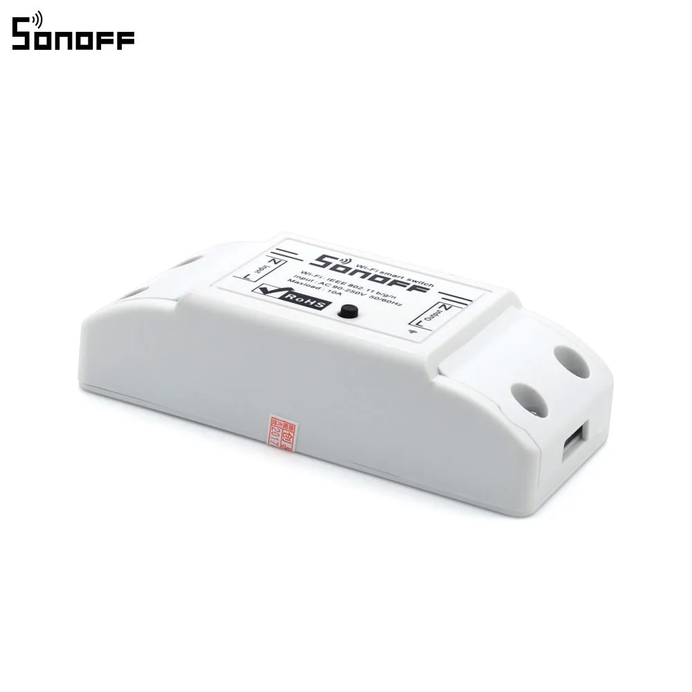 4 шт. умный Универсальный DIY Wifi переключатель работает с Alexa Sonoff Basic 10A Smart Switch