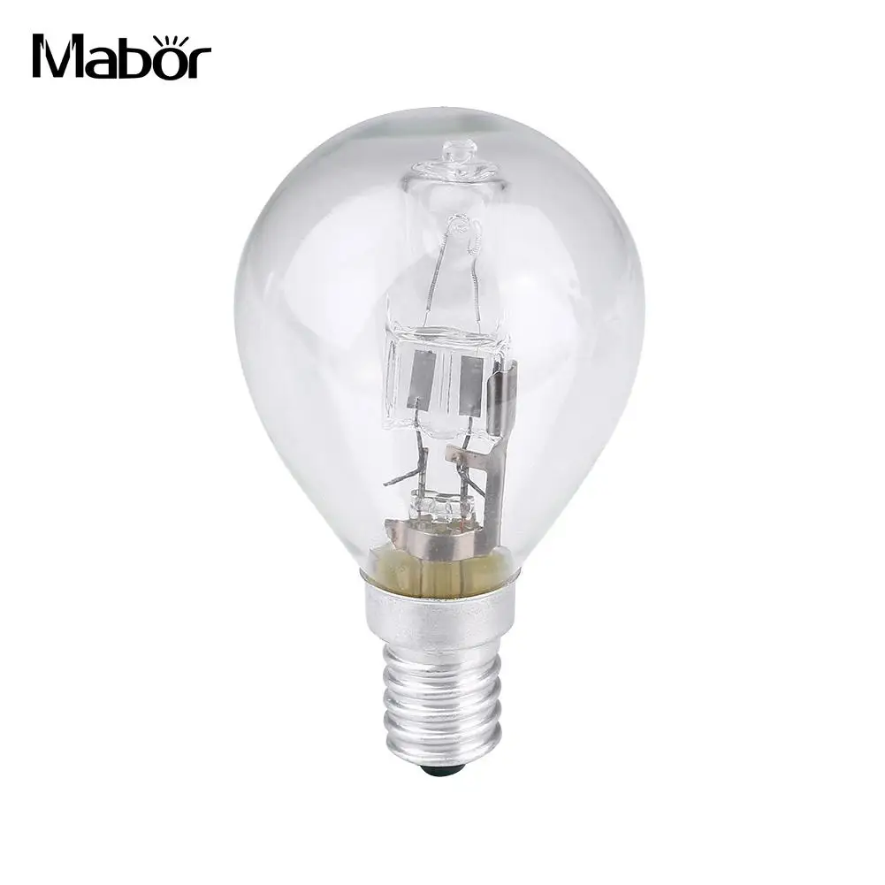 

E14 G45 Halogen Lamp Bulb Energy Saving Home Indoor Lighting Household
