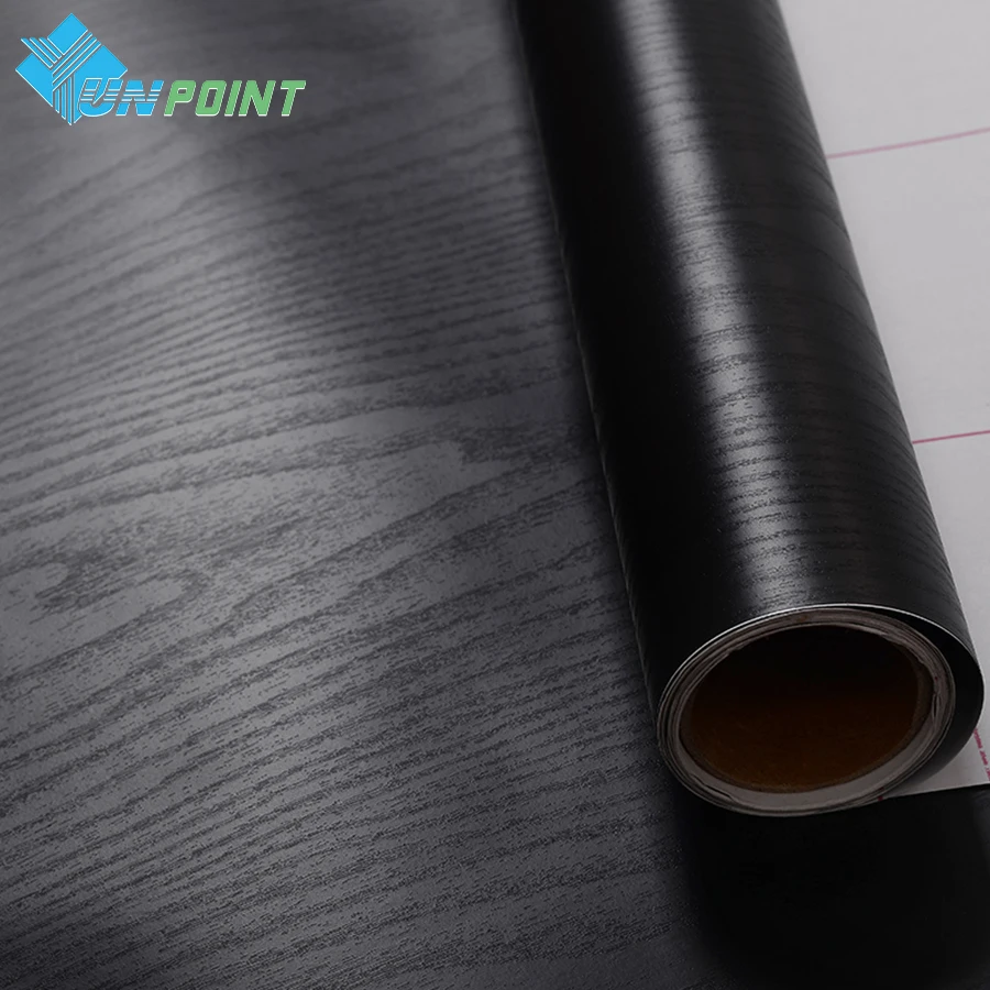 3 mt5 mt schwarz holzmaserung wände papier möbel küche schranktür dekorative film pvc aufkleber