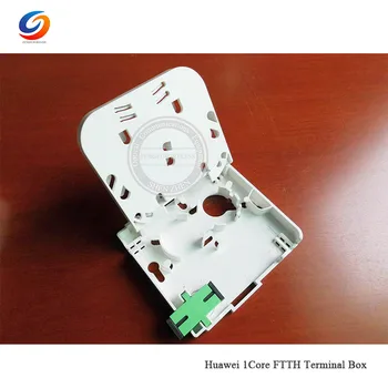 

Factory price 20pcs/lot FTTH singlemode, multimode 1 Core Fiber Optic terminal box with SC/LC/FC/E2000 adapter