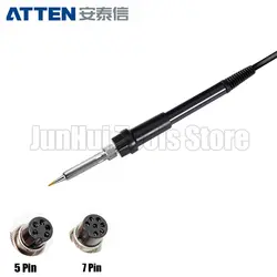 ATTEN 5 Pin/7 контактный паяльник ручка для ATTEN AT936b/AT8586/AT8502b/AT8502D