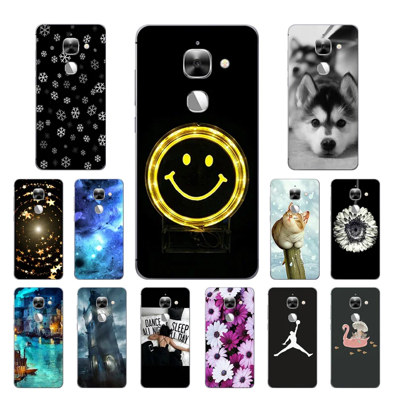 Для LeEco Le Max2 чехол X820 силиконовый Letv Max 2 Чехол Leeco Coque Smiley печать для Eco X829 X821 |