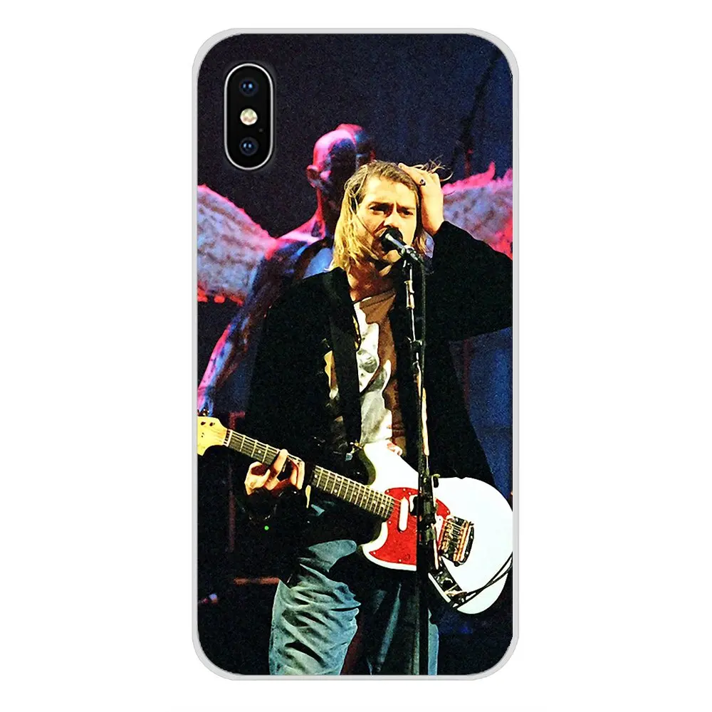 Для Xiaomi Redmi 4A S2 Note 3 3S 4 4X 5 Plus 6 7 6A Pro Pocophone F1 аксессуары чехол Nirvana Kurt Cobain Grunge Rock