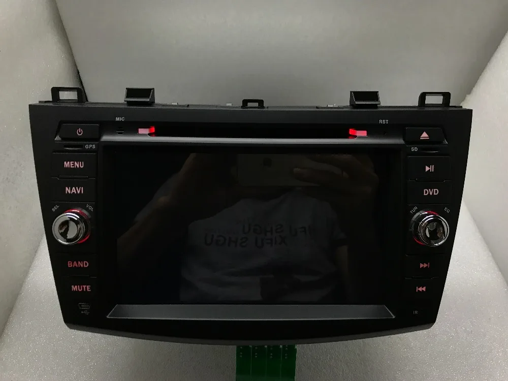 BYNCG 8 дюймов Android 8,0 Octa Core 2 Гб оперативная память автомобильный DVD для mazda 3 2009- 1024*600 емкостный экран, canbus 32 Гб gps BT wifi